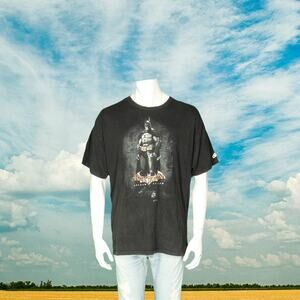 Y2K Batman Arkham Asylum DC Comics Licensed Playstation Xbox Game Promo T Shirt